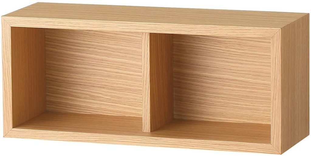 無印良品 壁に付けられる家具 箱 ボックス 便利 おしゃれ 使いやすい 本 置ける